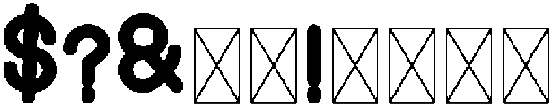 Hello Winter Bold otf (700) Font OTHER CHARS