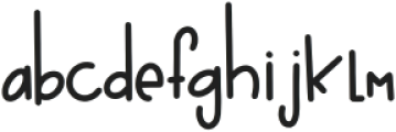 Hello ttf (400) Font LOWERCASE