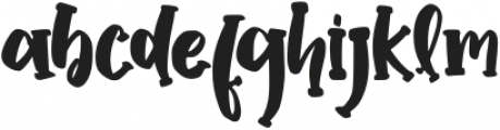 HelloBeach otf (400) Font LOWERCASE