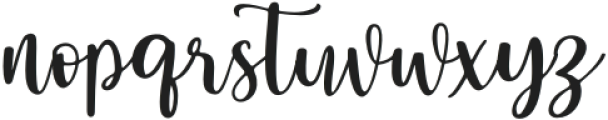 HelloBesstie otf (400) Font LOWERCASE