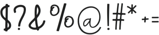 HelloDarling-Regular otf (400) Font OTHER CHARS