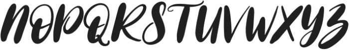 HelloEasteria-Italic otf (400) Font UPPERCASE