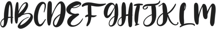 HelloEasteria otf (400) Font UPPERCASE