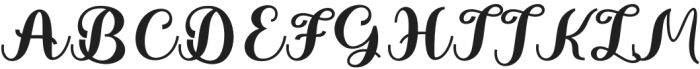 HelloGirl otf (400) Font UPPERCASE