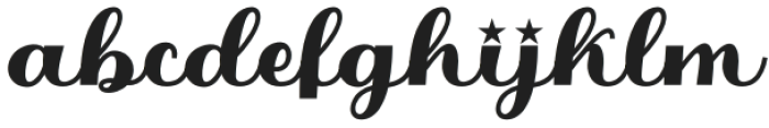 HelloGirl otf (400) Font LOWERCASE