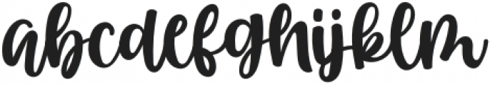 HelloWishes otf (400) Font LOWERCASE