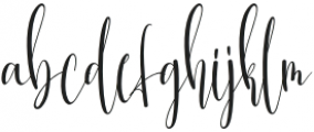 Hellonita Regular otf (400) Font LOWERCASE