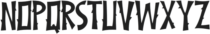 Hellowin otf (400) Font UPPERCASE