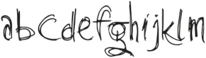 Hellrose Neu otf (400) Font LOWERCASE