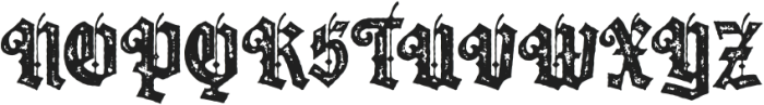 Hellspire Textured otf (400) Font UPPERCASE