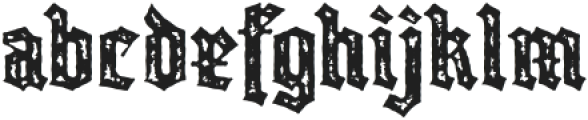 Hellspire Textured otf (400) Font LOWERCASE