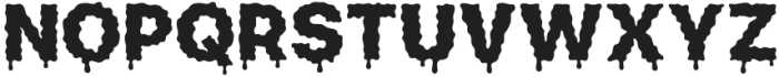 Hellwin Drips Regular otf (400) Font UPPERCASE