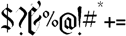 Helmswald Post otf (400) Font OTHER CHARS