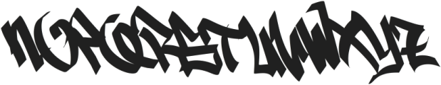 Helvair Graffiti otf (400) Font LOWERCASE