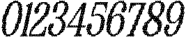 Helvine Disco Italic otf (400) Font OTHER CHARS