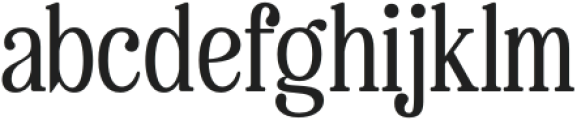 Helvine Regular otf (400) Font LOWERCASE