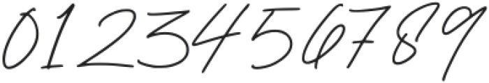 Hendrie Signature Regular otf (400) Font OTHER CHARS