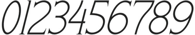 Henfile Italic otf (400) Font OTHER CHARS