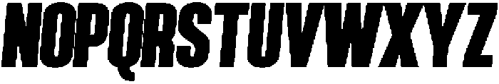 Hennigar Italic otf (400) Font UPPERCASE