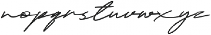 Henriette Signature otf (400) Font LOWERCASE