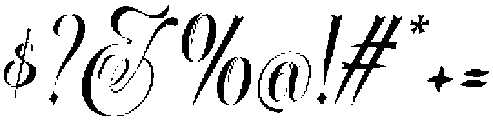 Hentagie Italic otf (400) Font OTHER CHARS