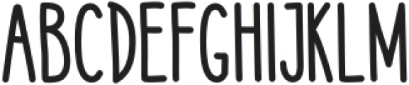 HeraHigh Regular otf (400) Font LOWERCASE