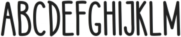 HeraHigh Regular ttf (400) Font UPPERCASE