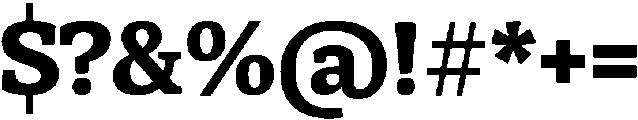 Herald News Bold Bold otf (700) Font OTHER CHARS