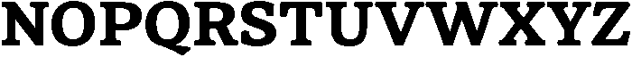 Herald News Bold Bold otf (700) Font UPPERCASE