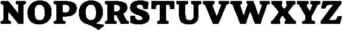 Herald News ExtraBold otf (700) Font UPPERCASE