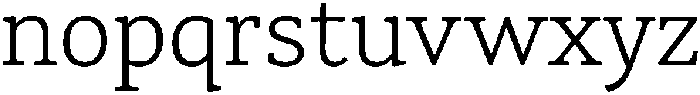 Herald News Light otf (300) Font LOWERCASE