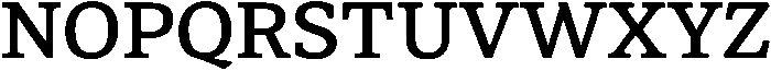 Herald News Medium otf (500) Font UPPERCASE