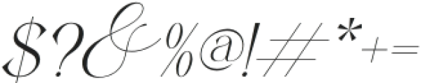 Heralen Antelik Italic otf (400) Font OTHER CHARS