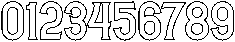 Heralon Outline otf (400) Font OTHER CHARS