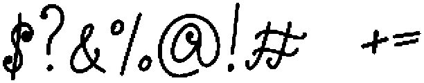 Herbarium Hand Regular otf (400) Font OTHER CHARS