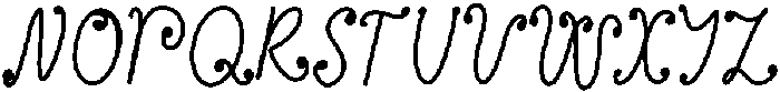 Herbarium Hand Regular otf (400) Font UPPERCASE