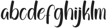 Herbert Regular ttf (400) Font LOWERCASE