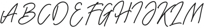 Herbert Signature otf (400) Font UPPERCASE