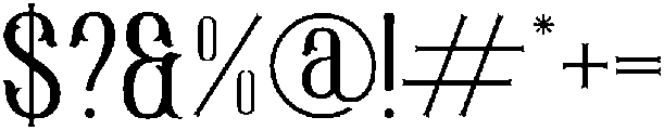 Hercules otf (400) Font OTHER CHARS