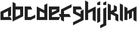 Here Be Dubstep ttf (400) Font LOWERCASE