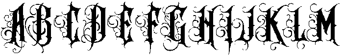 Heretic EndCaps ttf (400) Font
