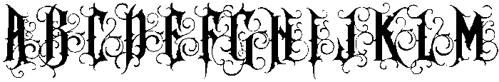 Heretic EndCaps ttf (400) FONT