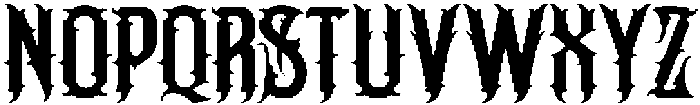 Heretic Ornate ttf (400) Font UPPERCASE