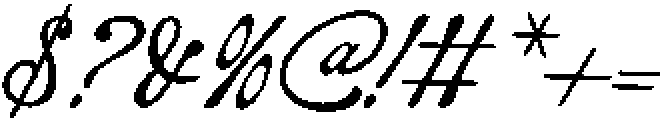 Heritage Ink otf (400) Font OTHER CHARS