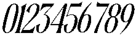 Heritage Milano Italic otf (400) Font OTHER CHARS
