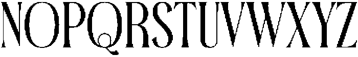 Heritage Milano otf (400) Font UPPERCASE