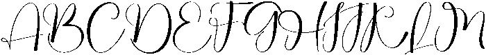 Heritage Regular otf (400) Font UPPERCASE