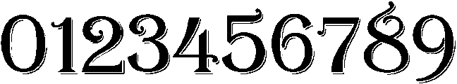 Heritage otf (400) Font OTHER CHARS