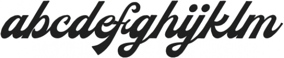 Heritager Rough otf (400) Font LOWERCASE