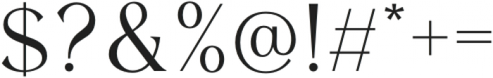 Herkings-Regular otf (400) Font OTHER CHARS